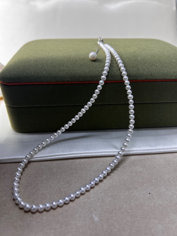 淡水极光3.5-4.5仙女baby链轻微近圆