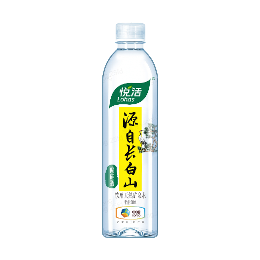 悦活饮用天然矿泉水500ml