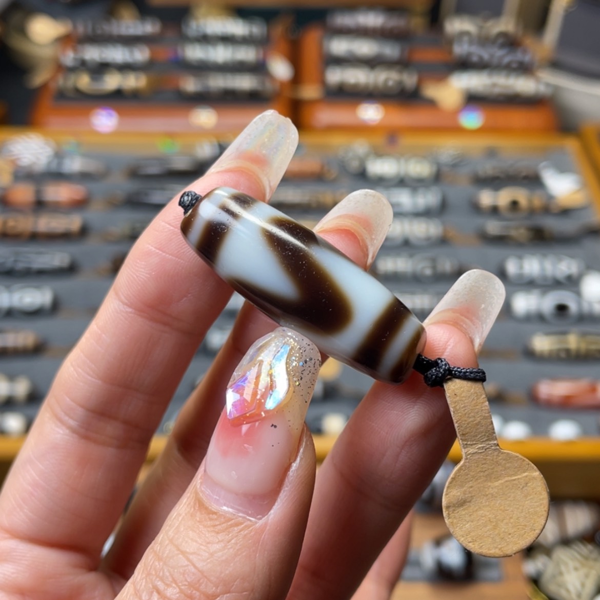 【闪购商品】玛瑙/玉髓珠宝半成品未镶嵌美***婆