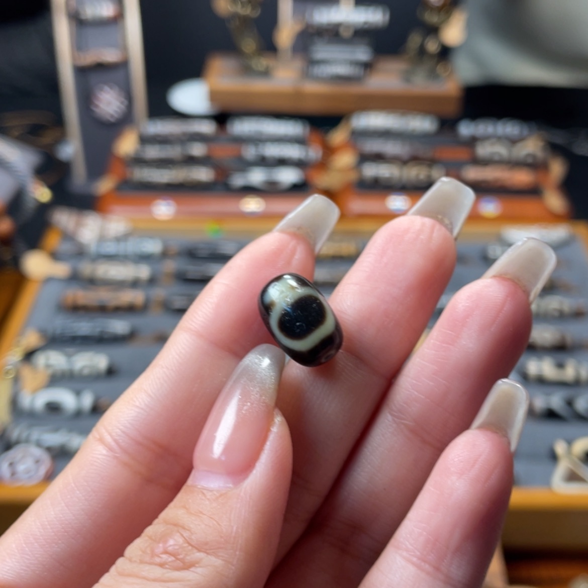 【闪购商品】玛瑙/玉髓珠宝半成品未镶嵌扬****