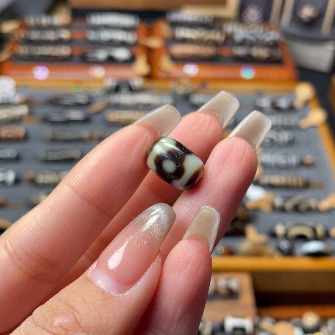 【闪购商品】玛瑙/玉髓珠宝半成品未镶嵌**0