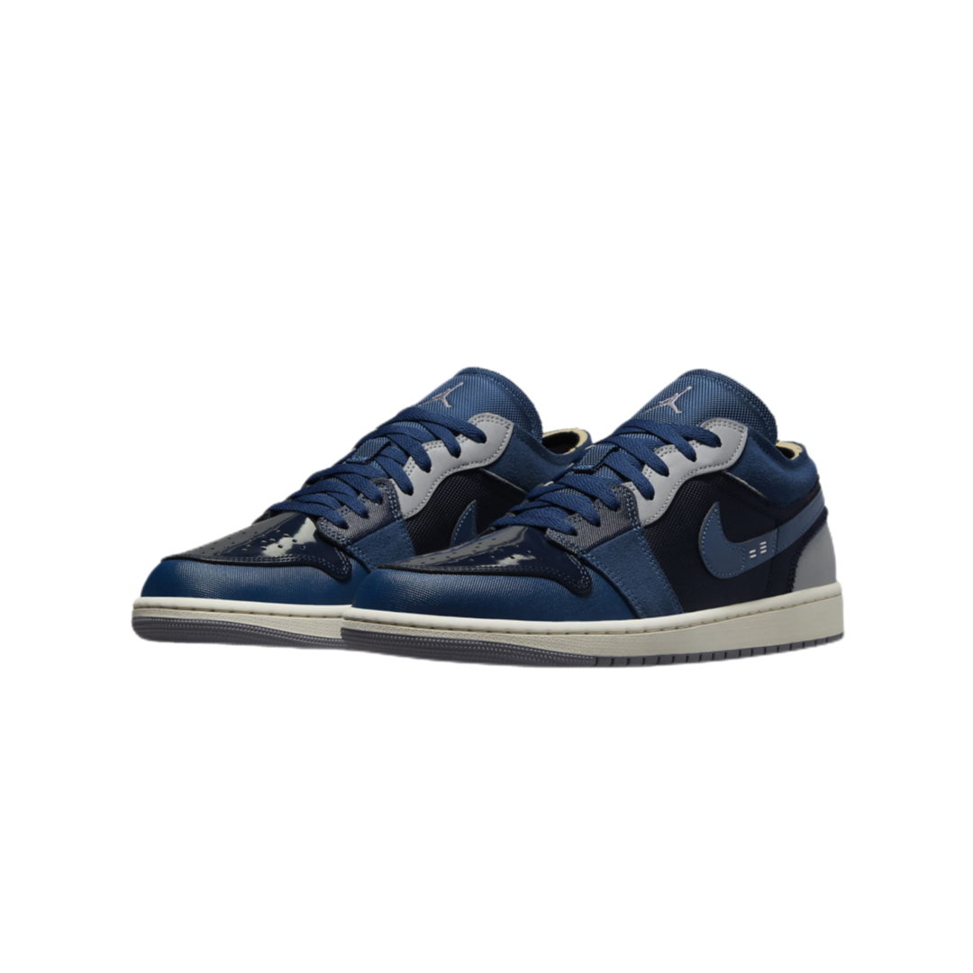 Air Jordan 1 AJ1 官方正品 暗蓝色低帮复古男篮球鞋DR8867-400
