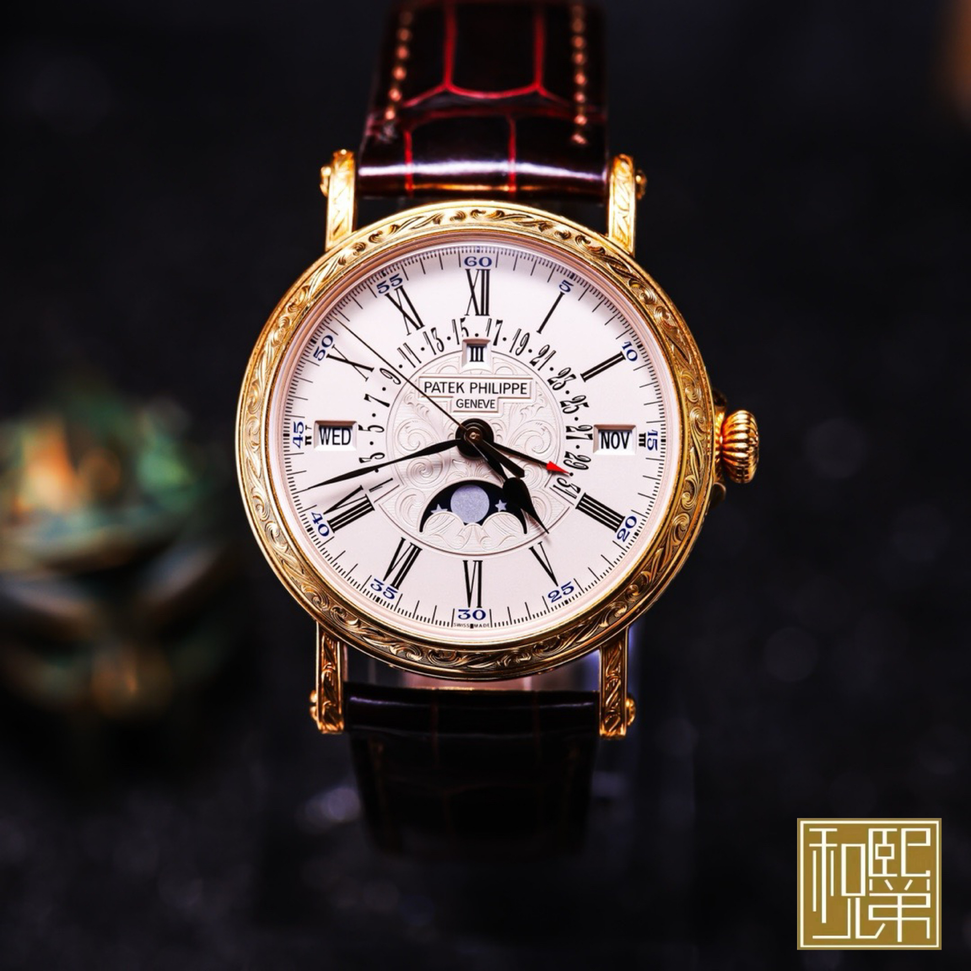 99新 Patek Philippe/百达翡丽 超级复杂功能/5160J-001/单表/38