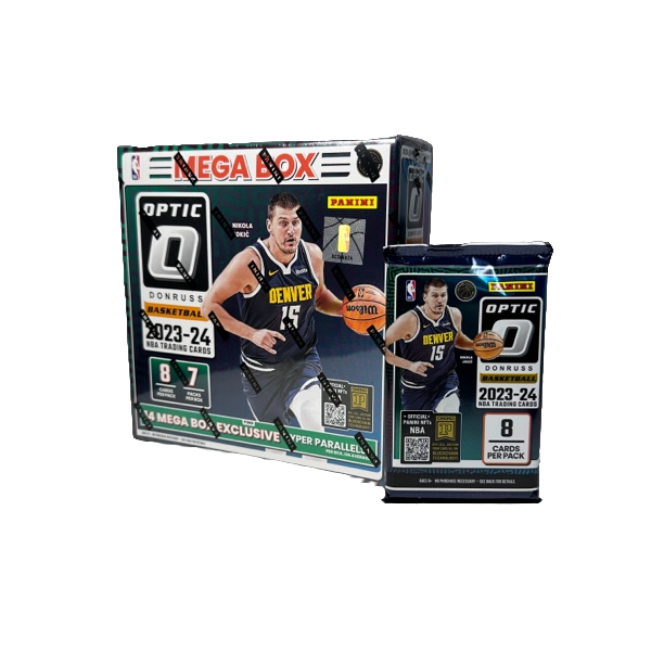 【二包】23-24 Panini Donruss Optic Mega 篮球球星卡盒 拆包拆盒