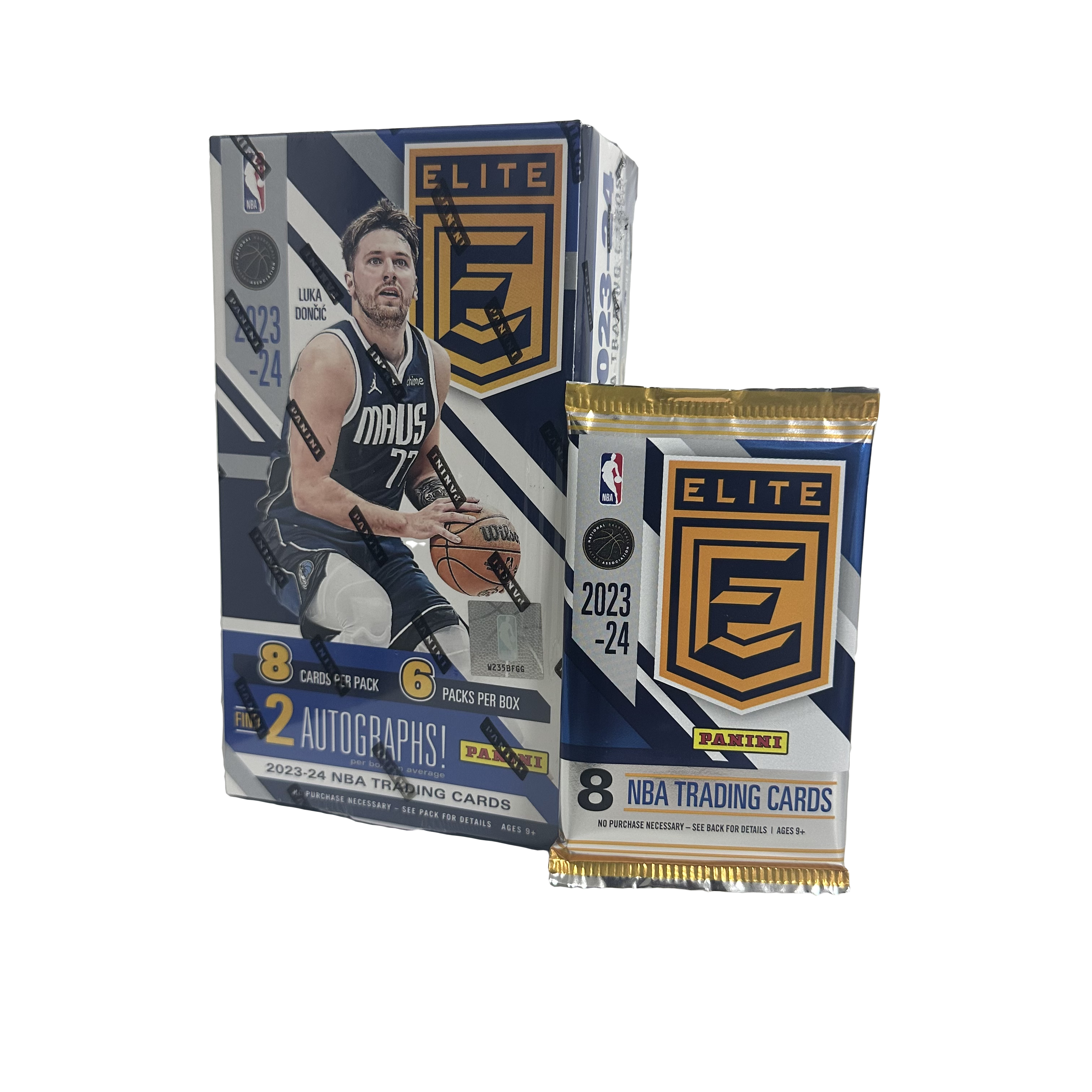23-24 Panini Elite Hobby 精英 篮球球星卡盒 拆包拆盒