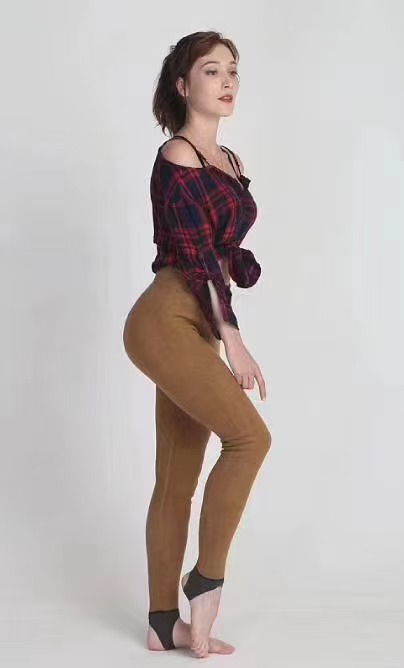 福利！女士锻彩舒绒驼绒保暖裤