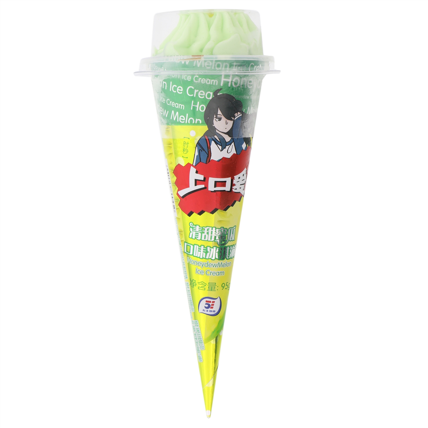 上口爱冰淇淋清甜蜜瓜味 95g雪糕同城送