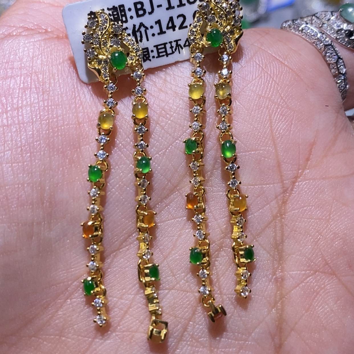 【闪购商品】定制翡翠银S925镶嵌