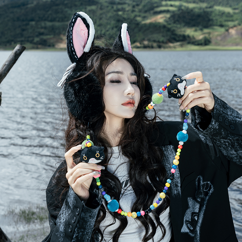 芽小七原创手工塔睿克耳罩春秋冬护耳防冻神器休闲时尚百搭情侣款