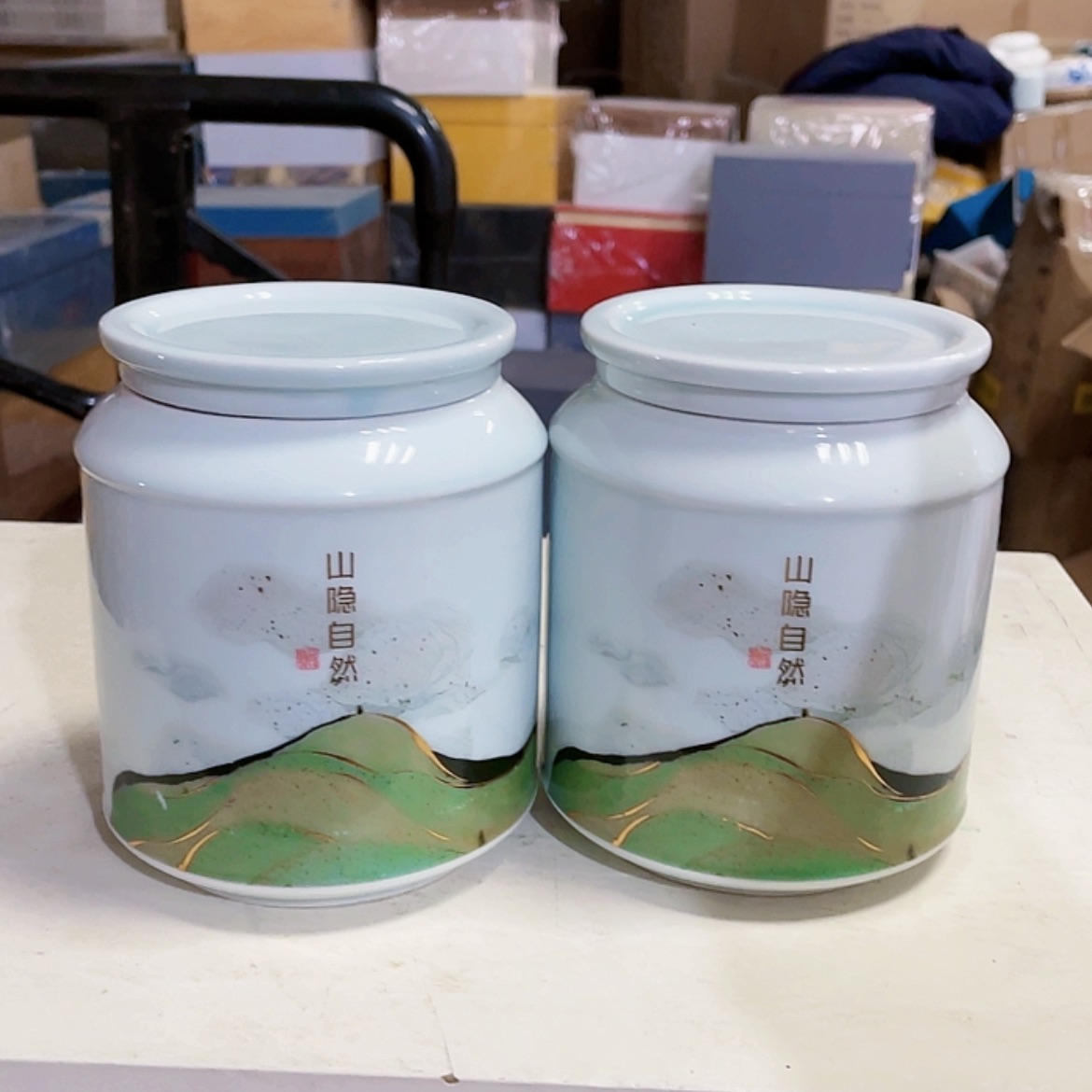 【闪购商品】罐陶瓷茶叶罐密封罐