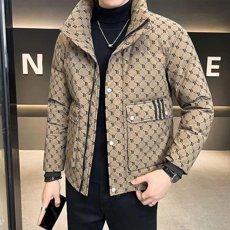 波司登2023新款羽绒服上档次立领帅气短款加厚外套男冬季男装男士