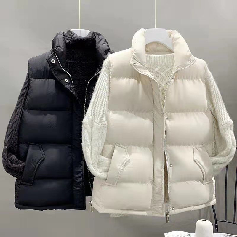 波司登马甲女2022秋冬新款韩版宽松百搭羽绒服马夹背心坎肩外穿短