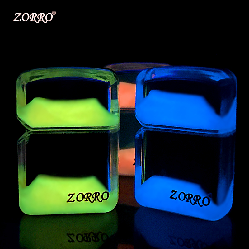 佐罗夜光流沙炫酷网红打火机防风创意个性潮流款送男友礼品