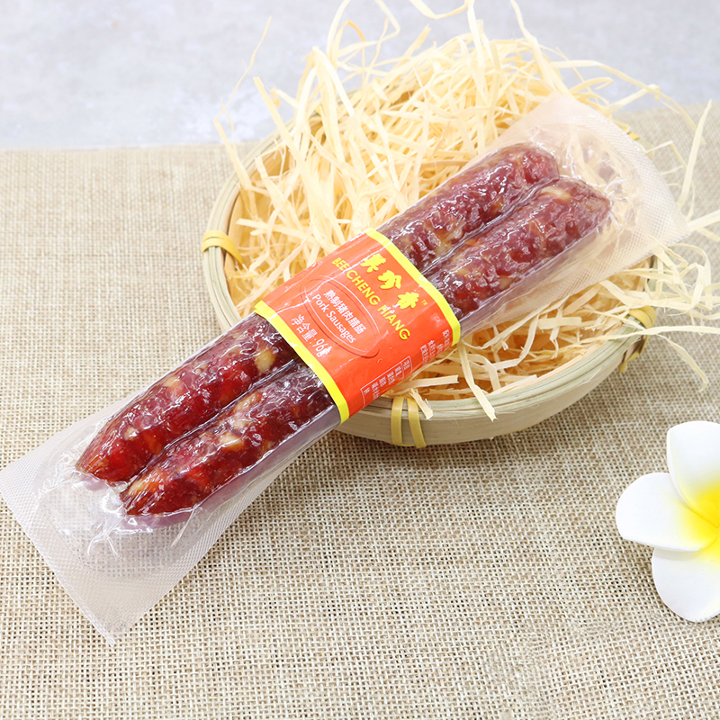 美珍香熟制猪肉腊肠96g真空独立包装年货特产七分熟烹饪后食用
