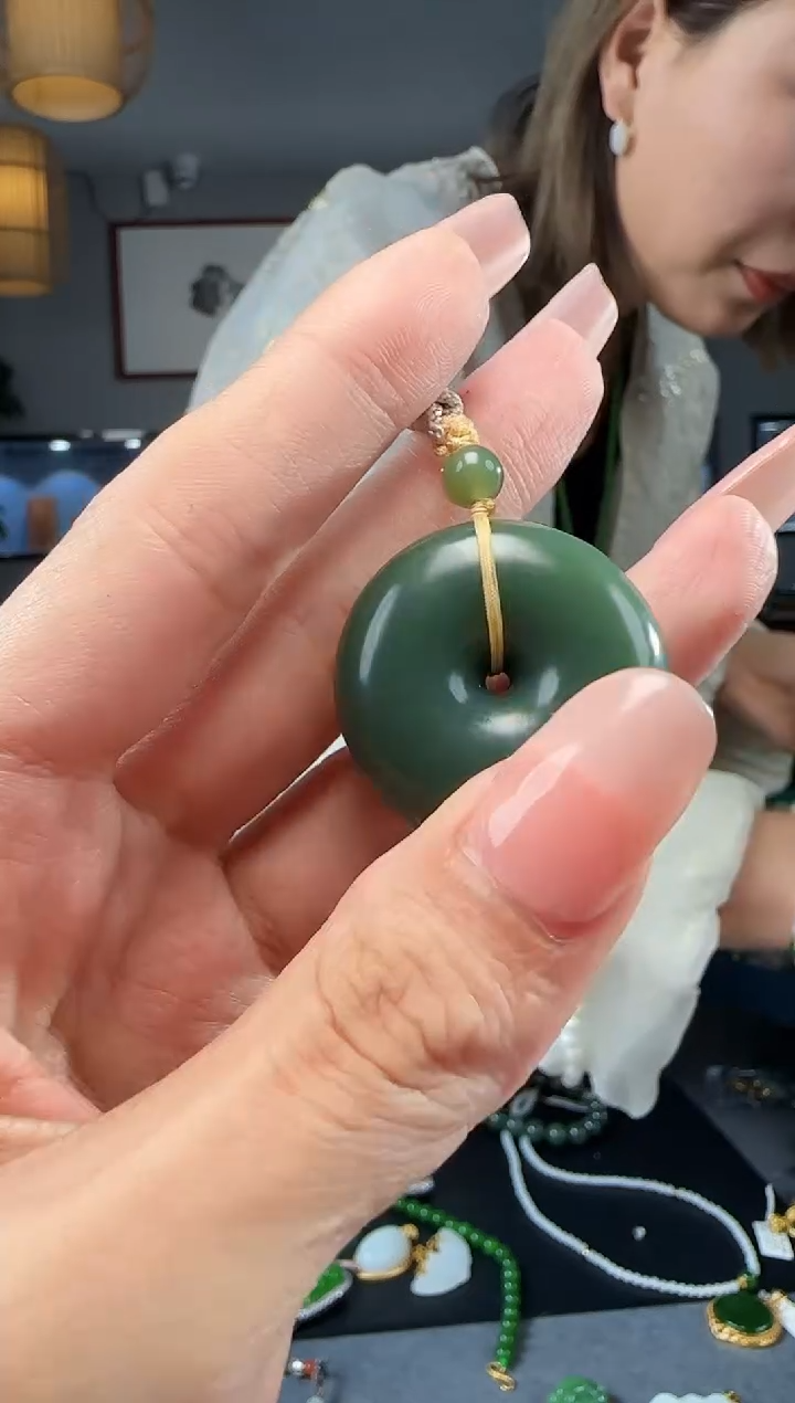 【闪购商品】和田玉吊坠(不含链)未镶嵌1