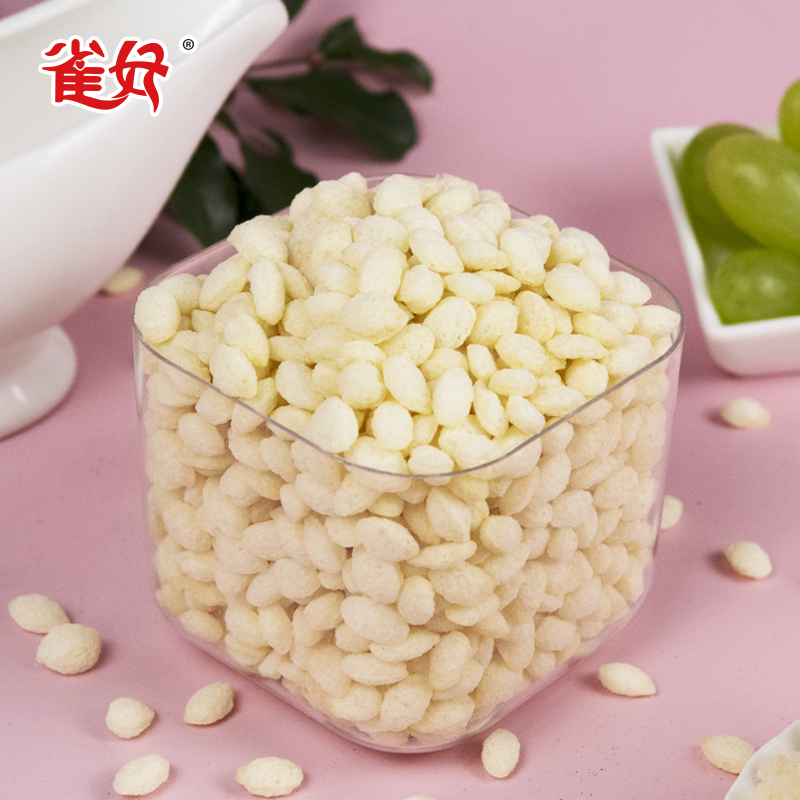 雀好 卜卜米谷物早餐非油炸即食麦片冲饮免煮酒店自助干吃原味