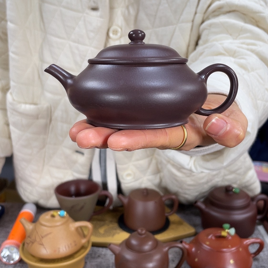 【闪购商品】紫砂茶壶阳*地150cc明炉