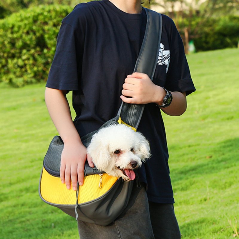 狗狗猫咪外出双肩背包便携透气包可爱斜挎包小型舒适轻便夏季
