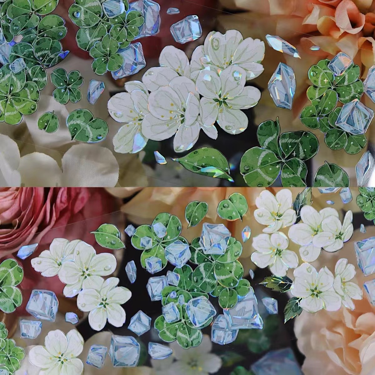 白绿色系花花合集【3循包邮非偏远】