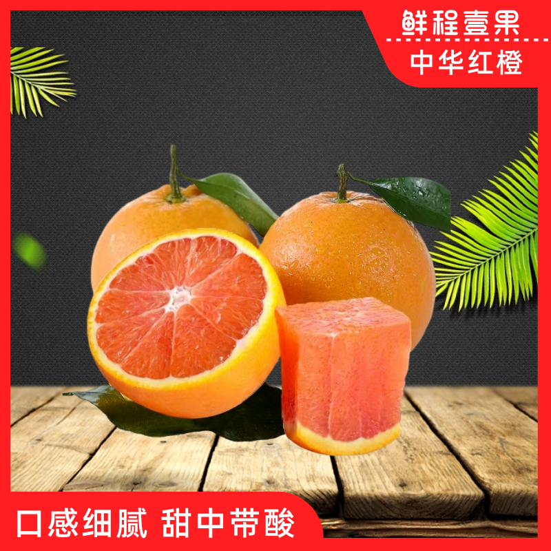 【中华红橙】5/9斤口感细腻甜中带酸T