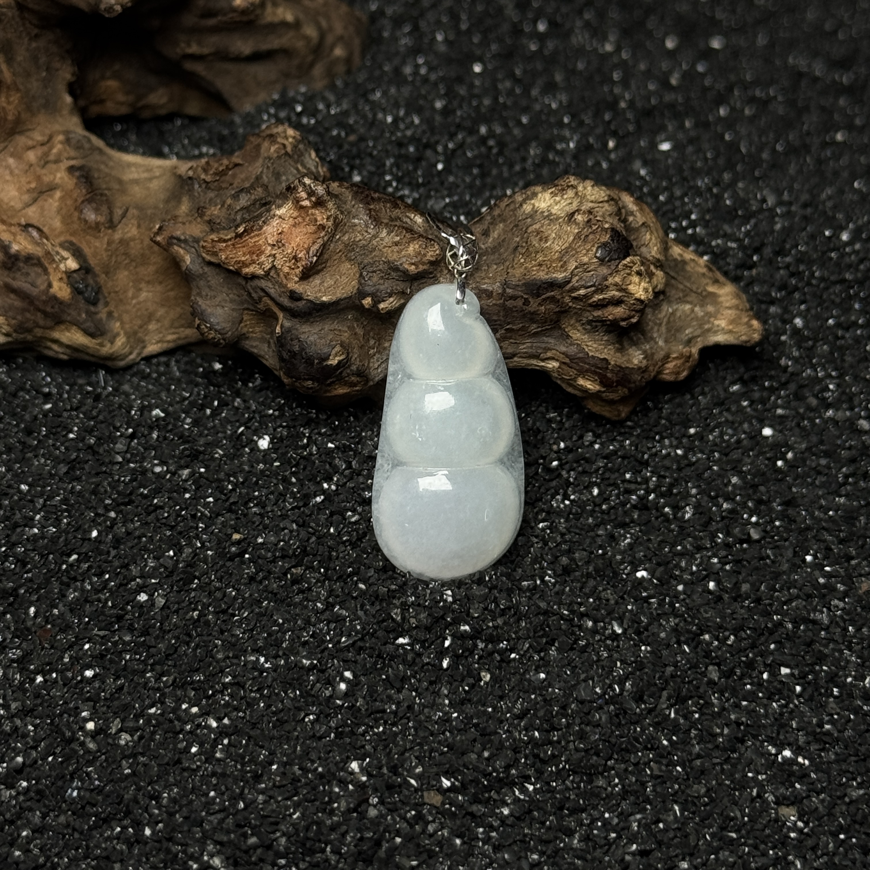 【诚翠拍品第三十九期早】翡翠17吊坠ZG3071金