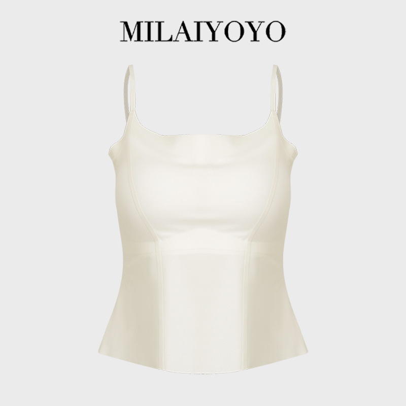 芈莱尤优——新款简约风优雅百搭吊带