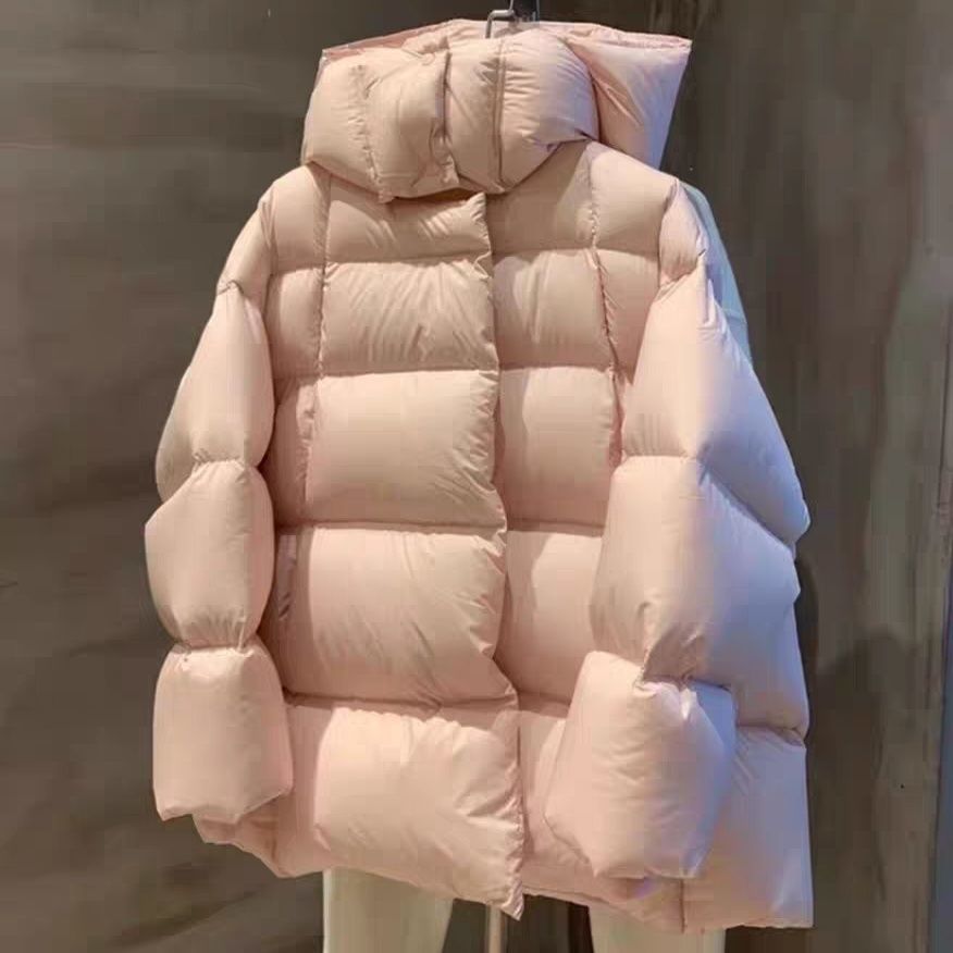 白鹅绒服气质高级感冬天加厚保暖女2023新款今年流行的爆款羽绒服