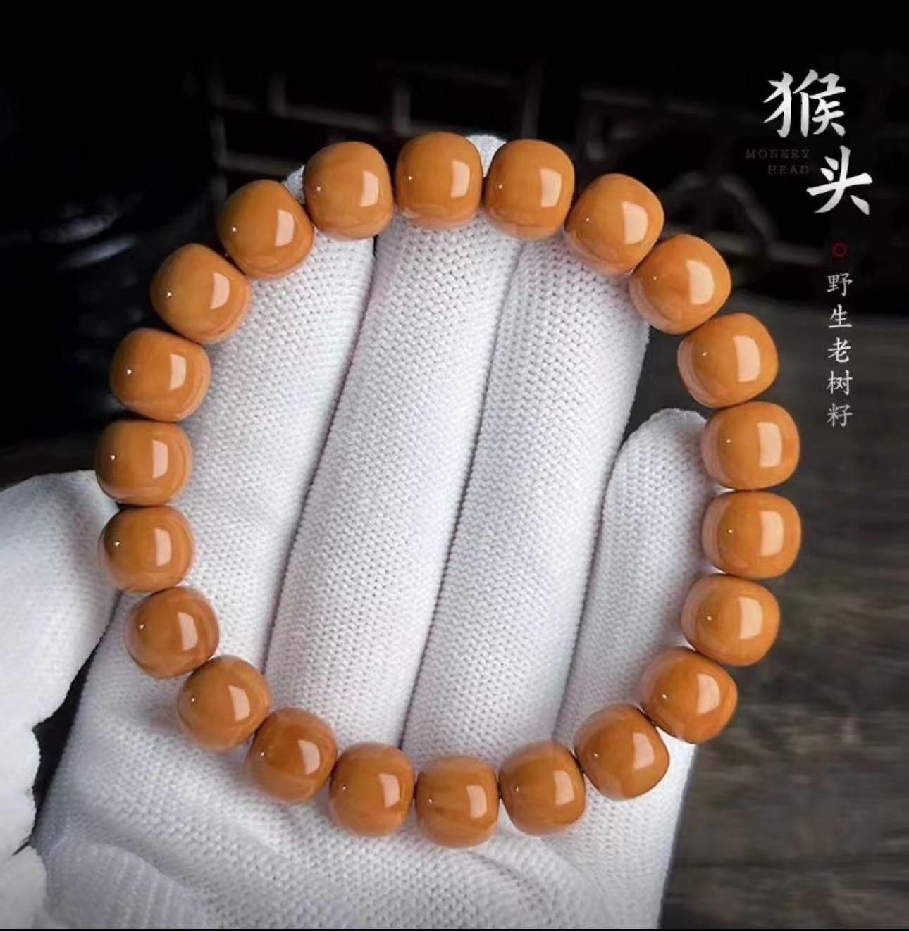 猴头核桃老型手串尺寸10mm左右 返油款 手盘把玩小物件 