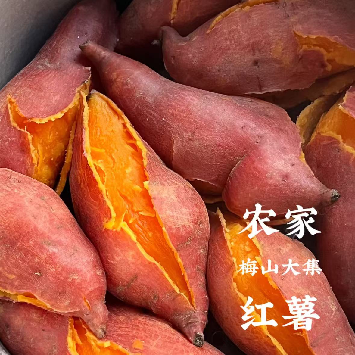 【农家红薯】湖南新化农家种植原生态红薯蜜薯5斤装