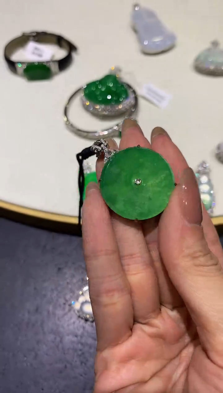 【闪购商品】定制翡翠18K金镶嵌1 定金