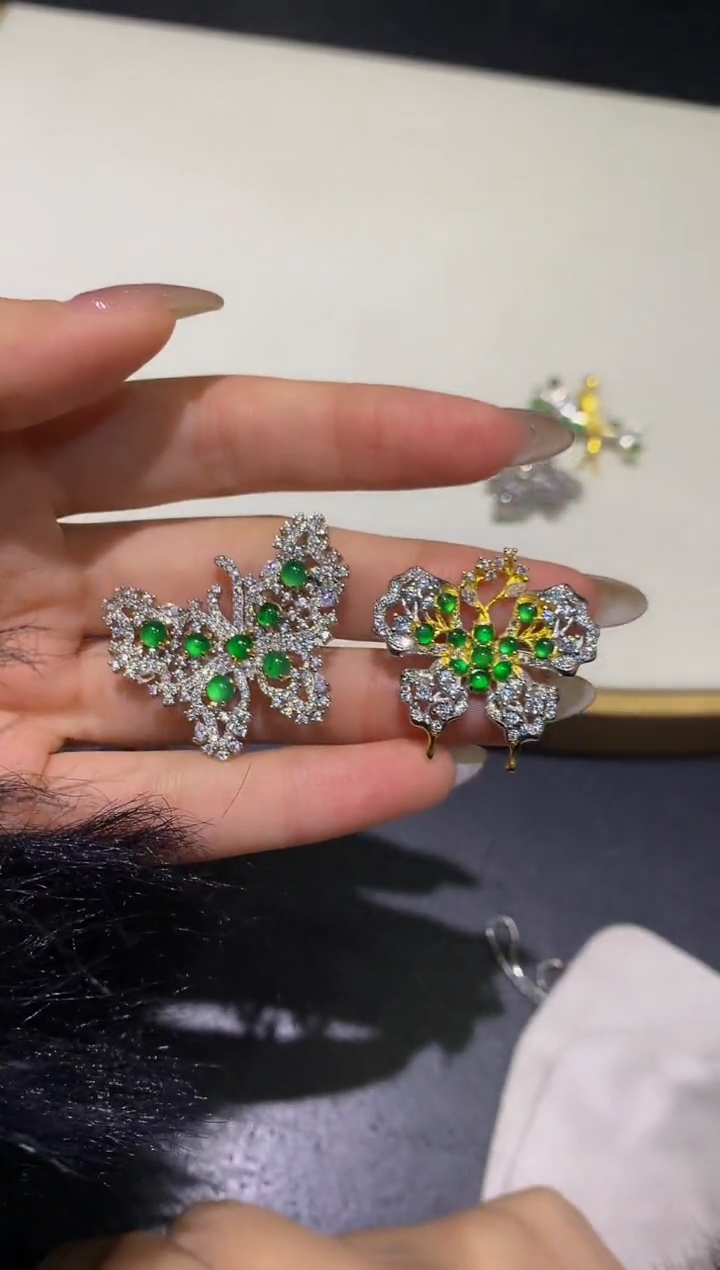 【闪购商品】翡翠团购银S925镶嵌89多人多样性随机发货1件