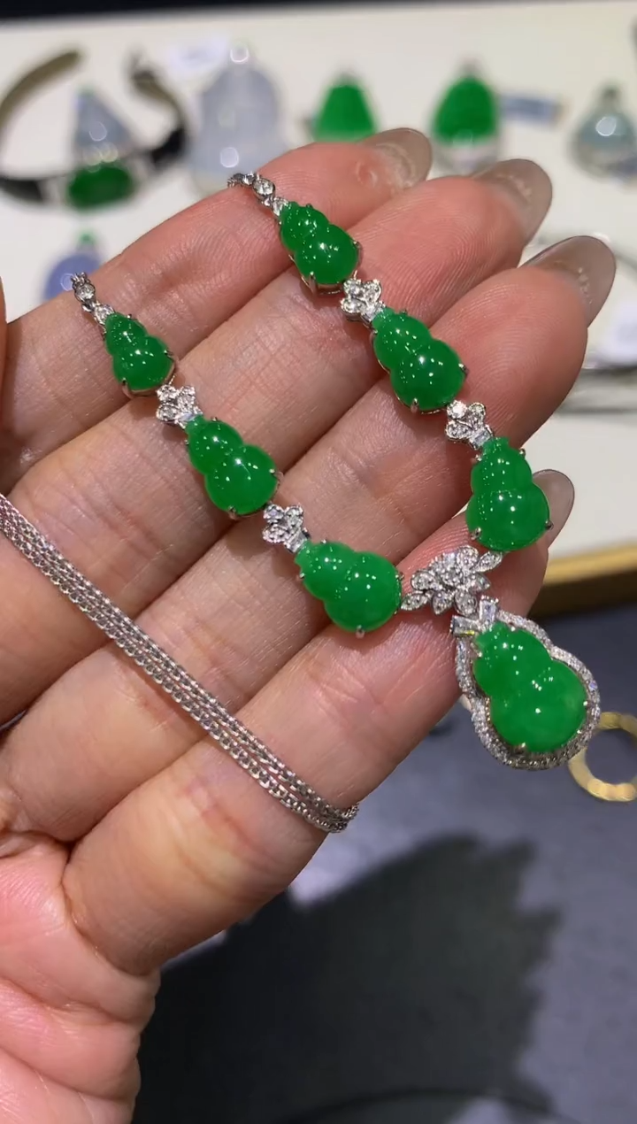 【闪购商品】翡翠团购18K金镶嵌38