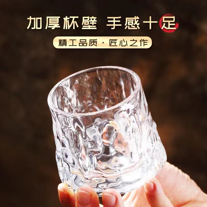 玻璃转转杯