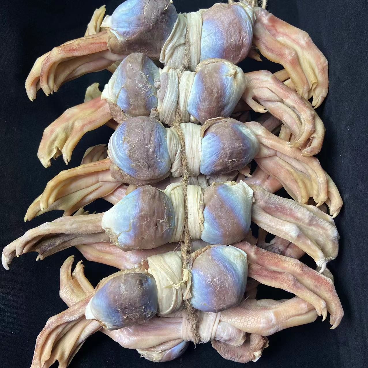 安徽六安土特产腌制咸鹅肫鹅爪笨鹅胗爪大号鹅肫鹅爪农家散养腊味