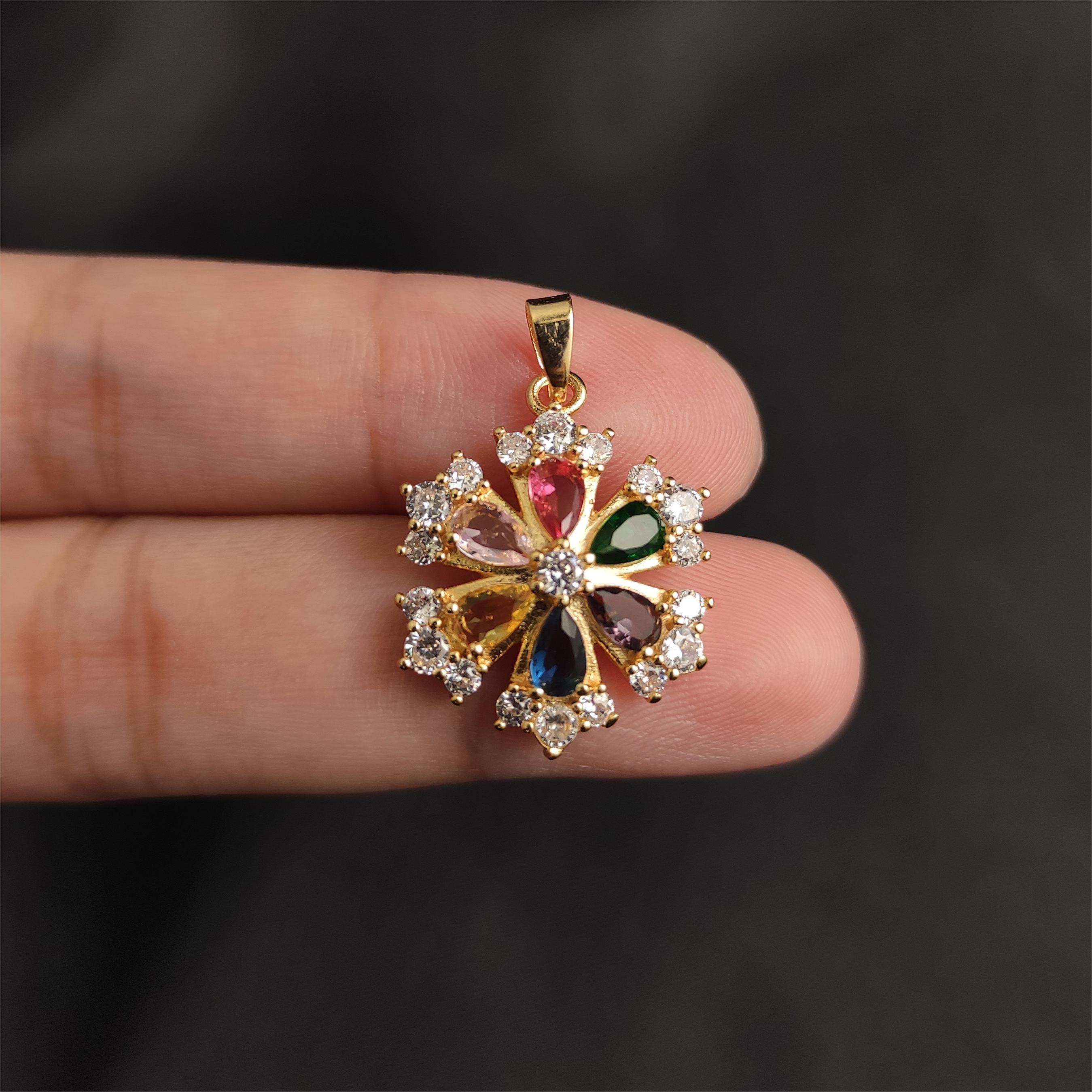 七彩吊坠Y2128赠礼盒(多样性发)不含链