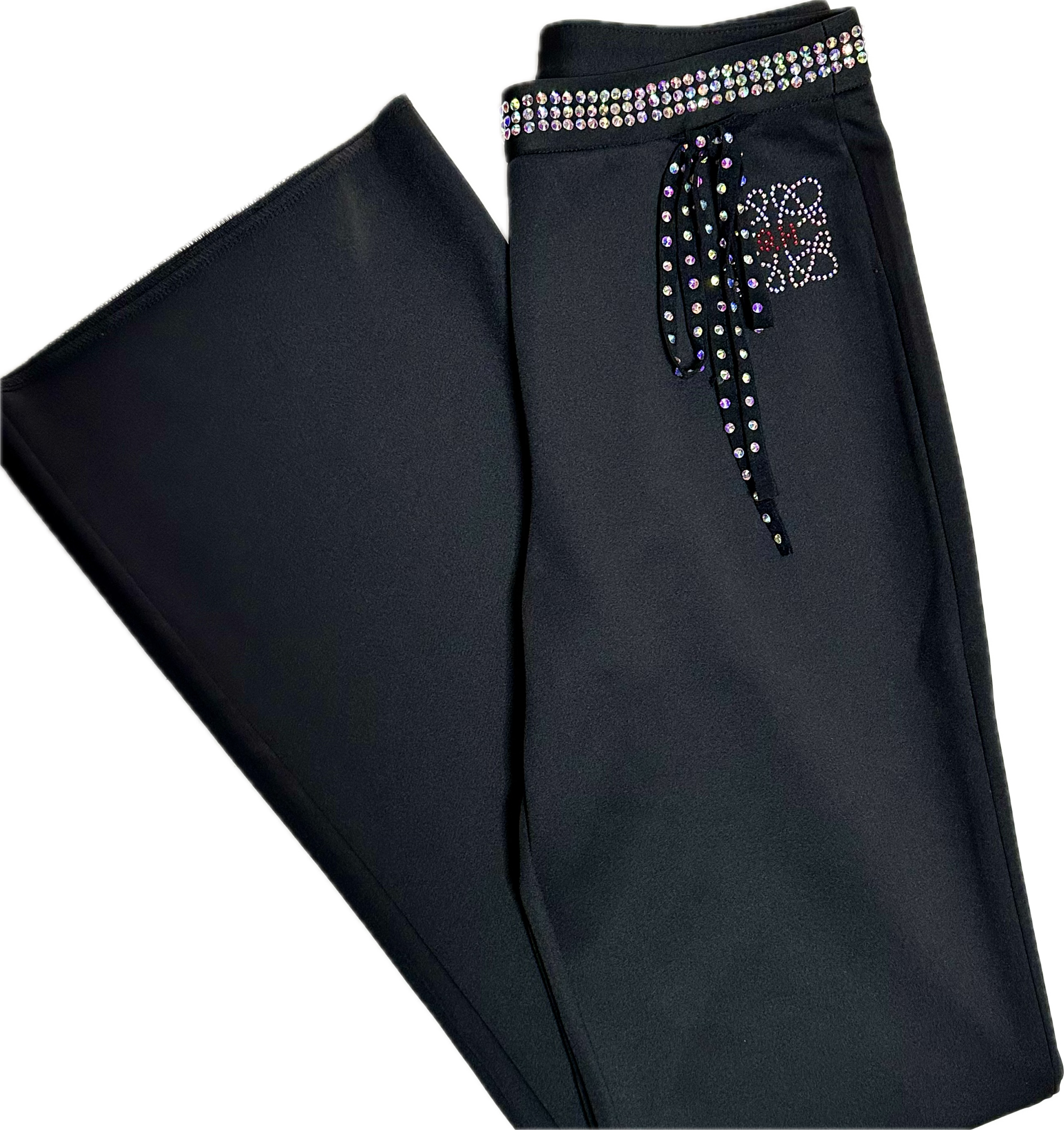 丽萍舞服镶钻舞裤百搭显瘦时尚罗马棉四季款