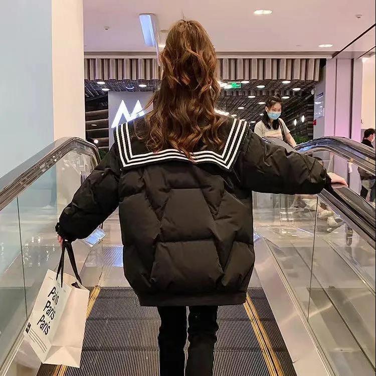 秋冬爆款2023反季韩版女童休闲棉服儿童冬季外套中长棉衣新款冬装