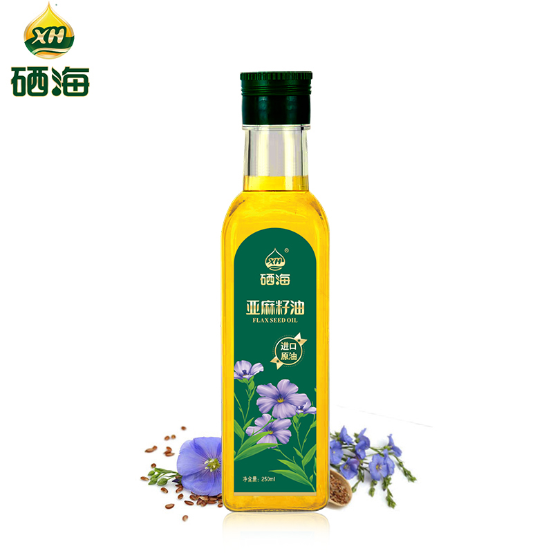 硒海 亚麻籽油250ml 哈萨克斯坦进口原油