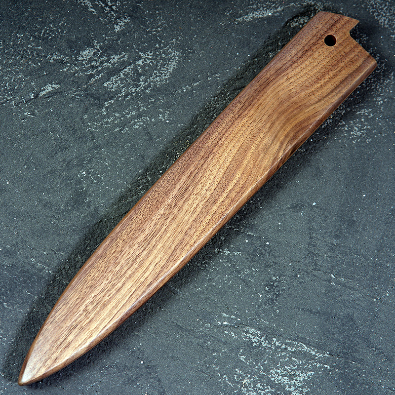 《影》直播临时链接柳刃胡桃木刀鞘带磁吸商用家用刀配件2