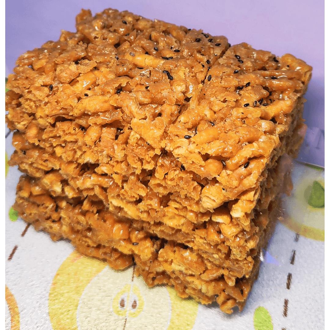 安徽含山特产手工糖散老式硬脆沙琪玛黑芝麻鸡蛋散琪玛酥传统