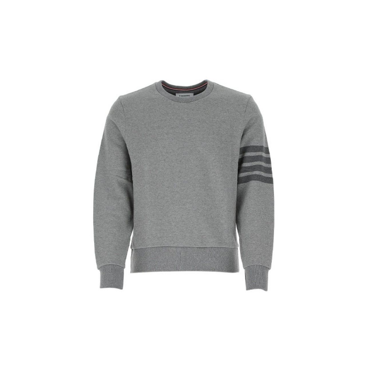 全新未使用 THOMBROWNE 汤姆布朗 经典时尚圆领休闲卫衣灰色男士 