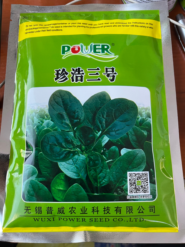 地趴菠菜 珍浩三号 黑木耳 厚圆叶 适合基地或大户种植