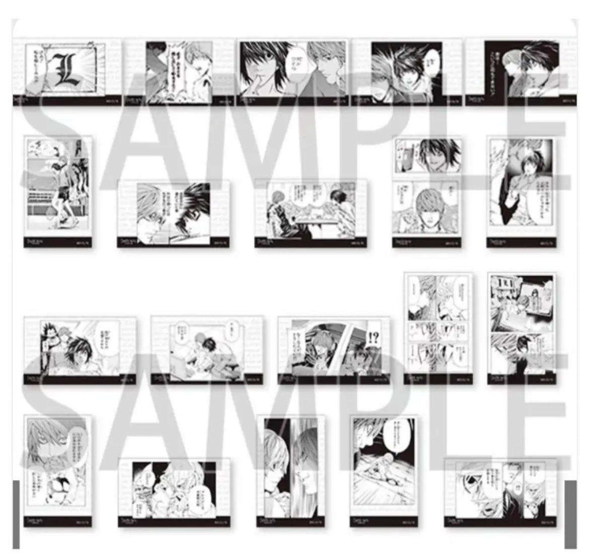 【来点谷子】 死亡笔记 原画展透卡/冰箱贴 /色纸 日谷正版盲袋代拆