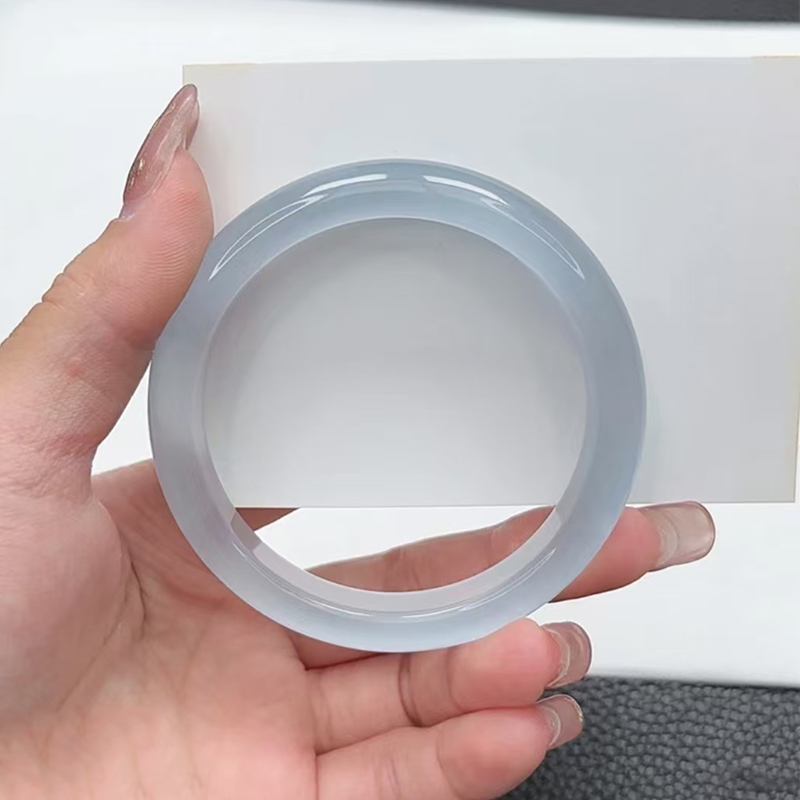 手镯 冰冰蓝手镯气质经典显白宽条 58mmBX