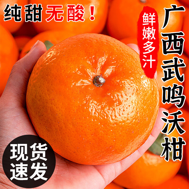 正宗广西武鸣沃柑新鲜大果香甜装纯甜多汁皮薄发货产品甜蜜送货甜