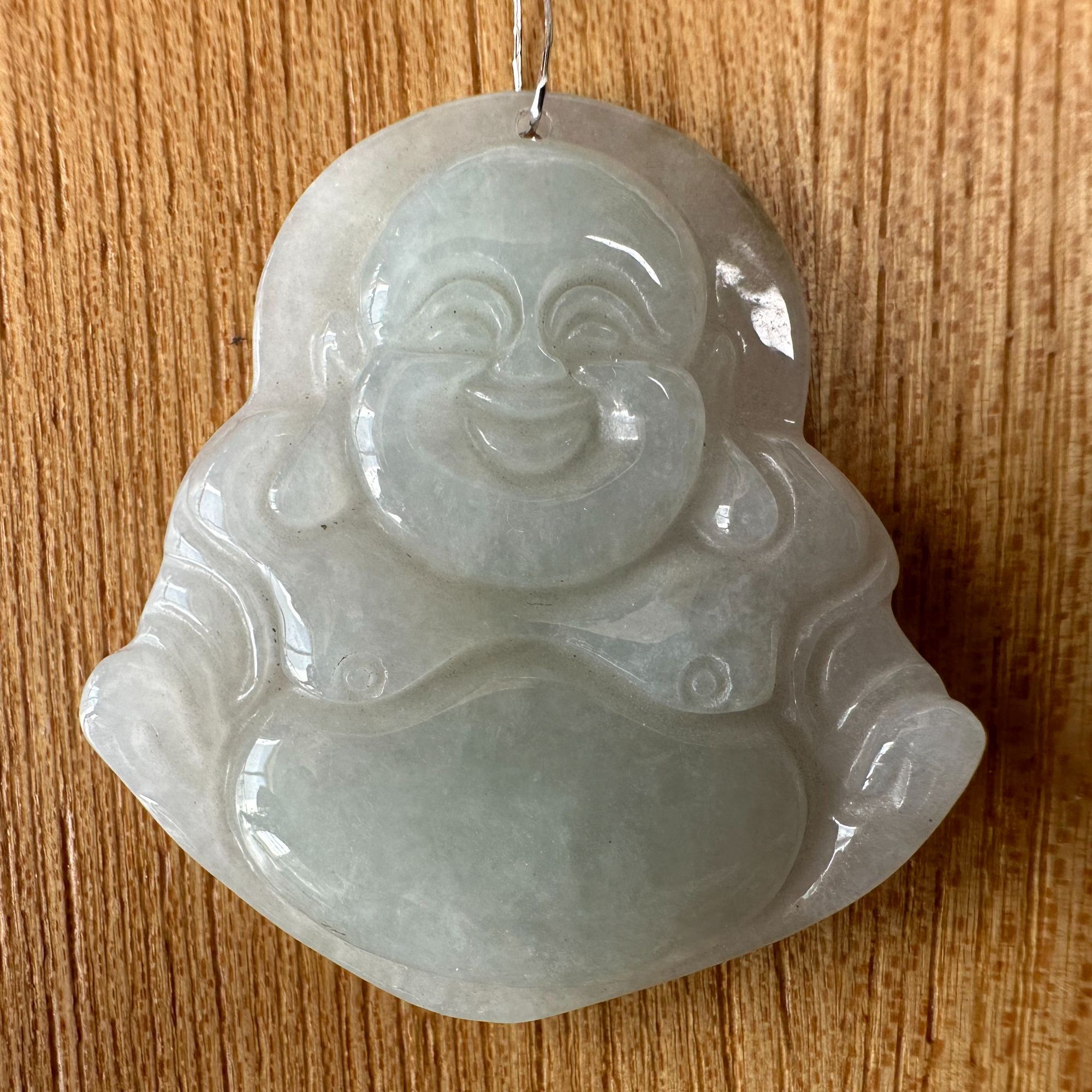 天然缅甸A货翡翠大玉佛佛吊坠 多样性发其一件