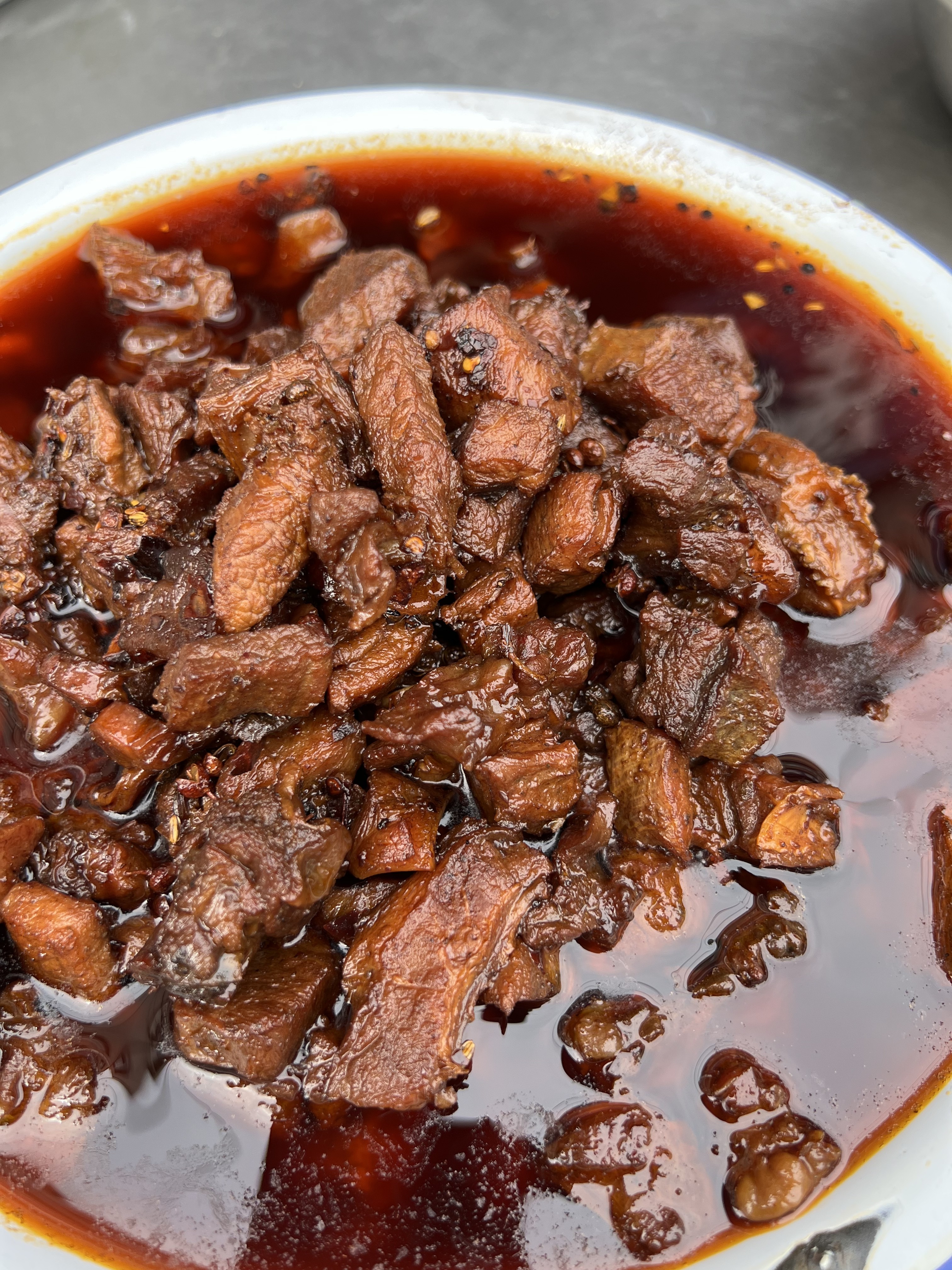 牛肉臊子一斤装（7两肉3两油）