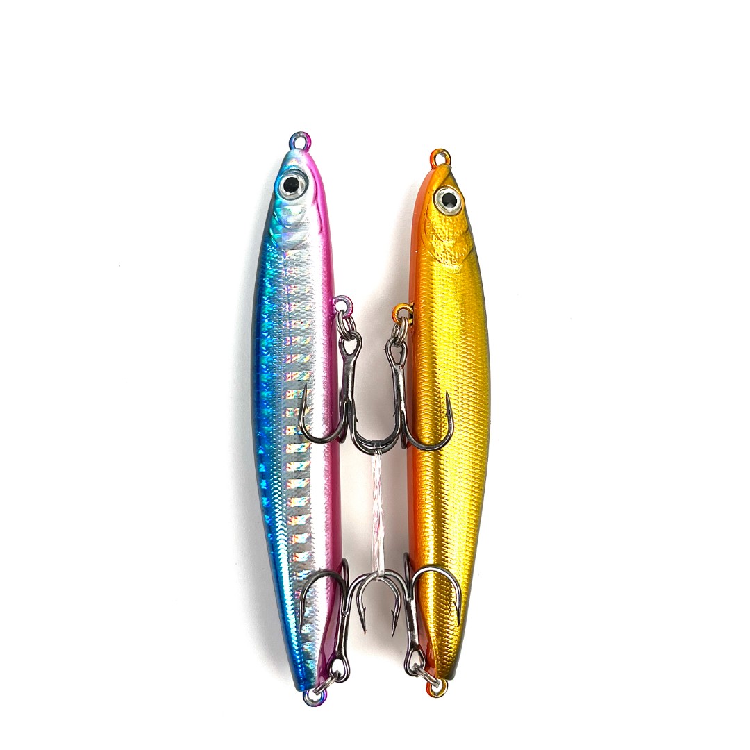 洪池远投颤沉铅笔翘嘴鳜鱼沉水路亚饵