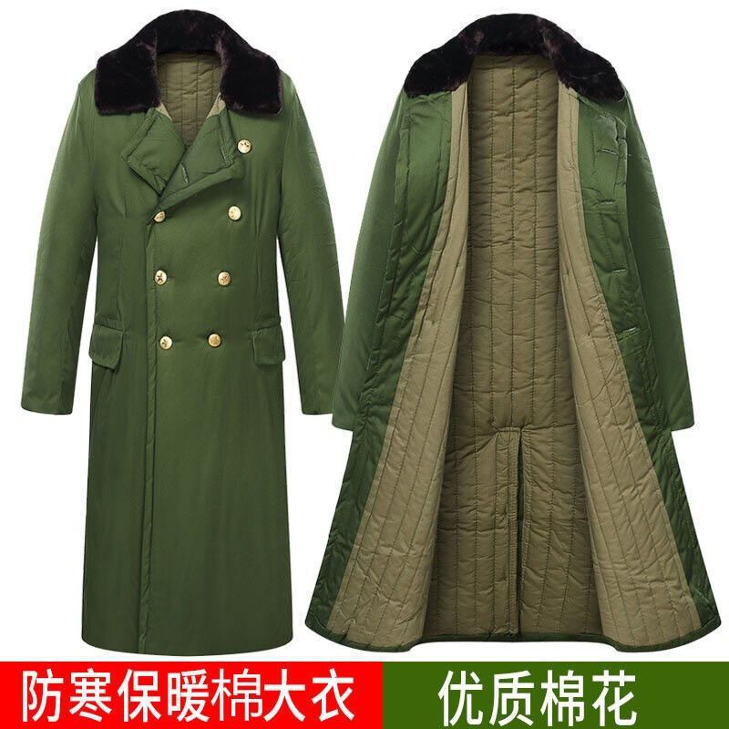 经典怀旧版老式棉大衣冬季加厚新疆棉防寒大衣棉大衣骑行防寒棉服
