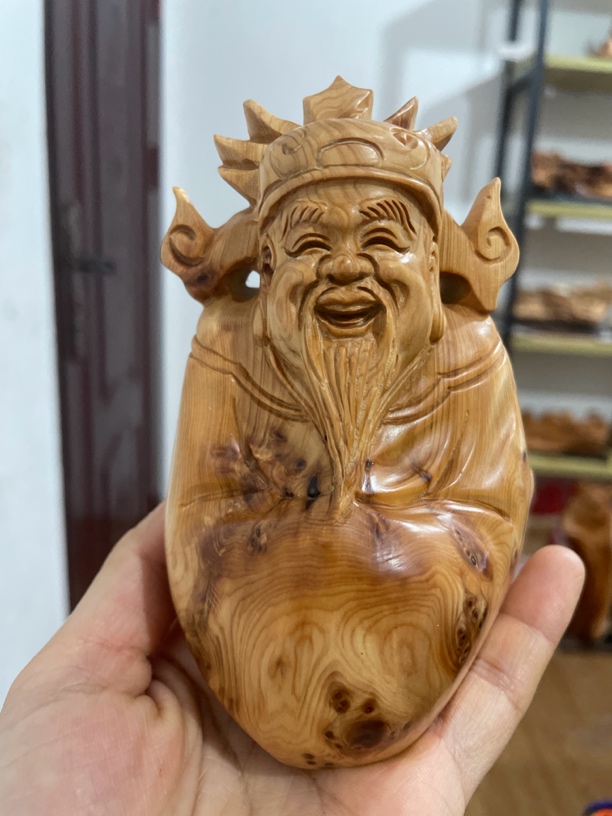 崖柏瘤疤财神礼品礼盒